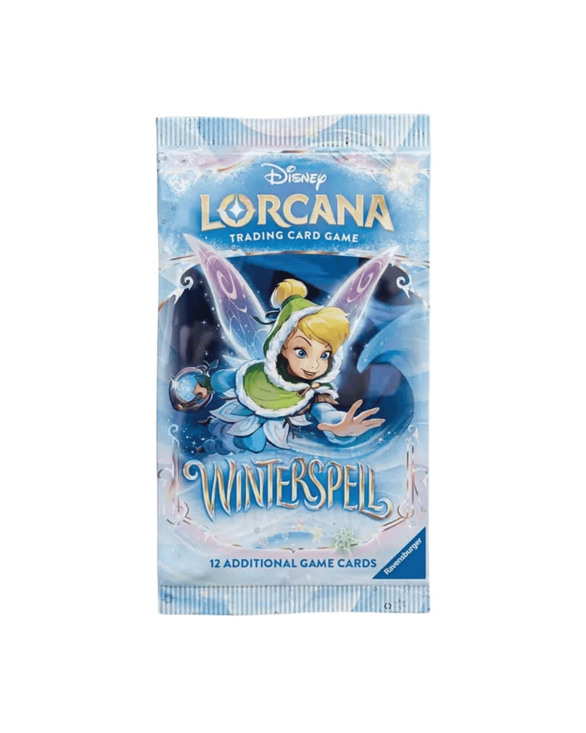 Winterspell Booster Pack Disney Lorcana — Tinker Bell Winter Outfit Pack Art Front