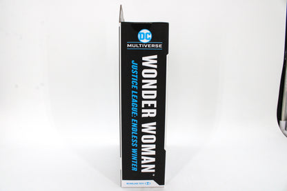 Wonder Woman DC Multiverse Endless Winter Figure — Box Side View