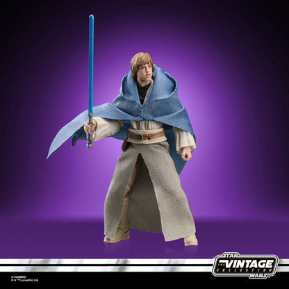 Luuke Skywalker Vintage Collection 3.75-Inch Figure — Dynamic Front Pose with Lightsaber Raised