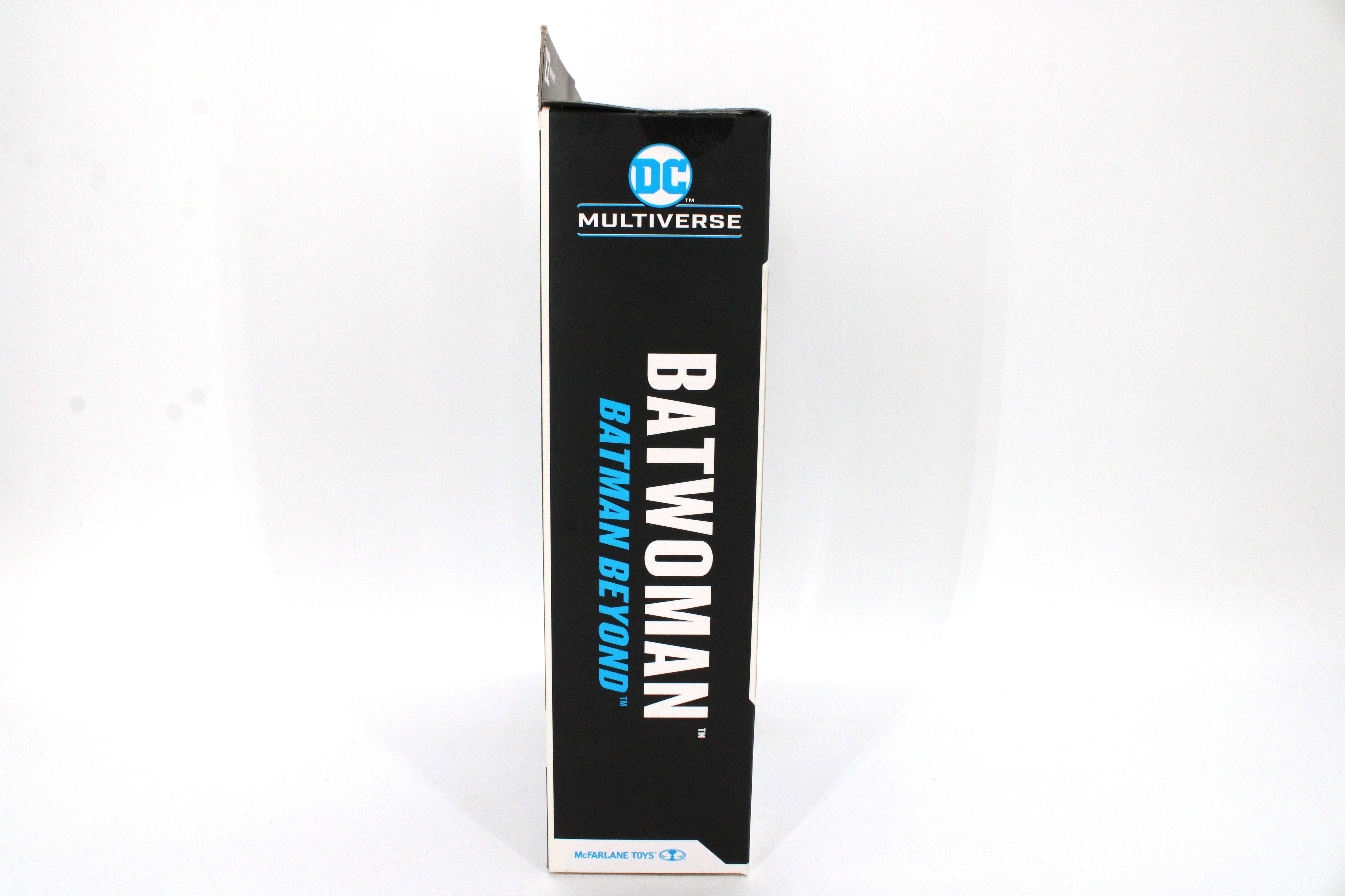 Batwoman Batman Beyond DC Multiverse Figure — Box Side Panel Detail