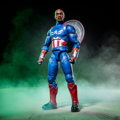 Captain America Sam Wilson Marvel Legends 6-Inch Figure — Heroic Standing Pose No Shield