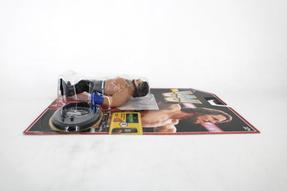 AJ Styles WWE Retro Action Figure — Contents Display with Figure, Stand, and Card Laid Flat
