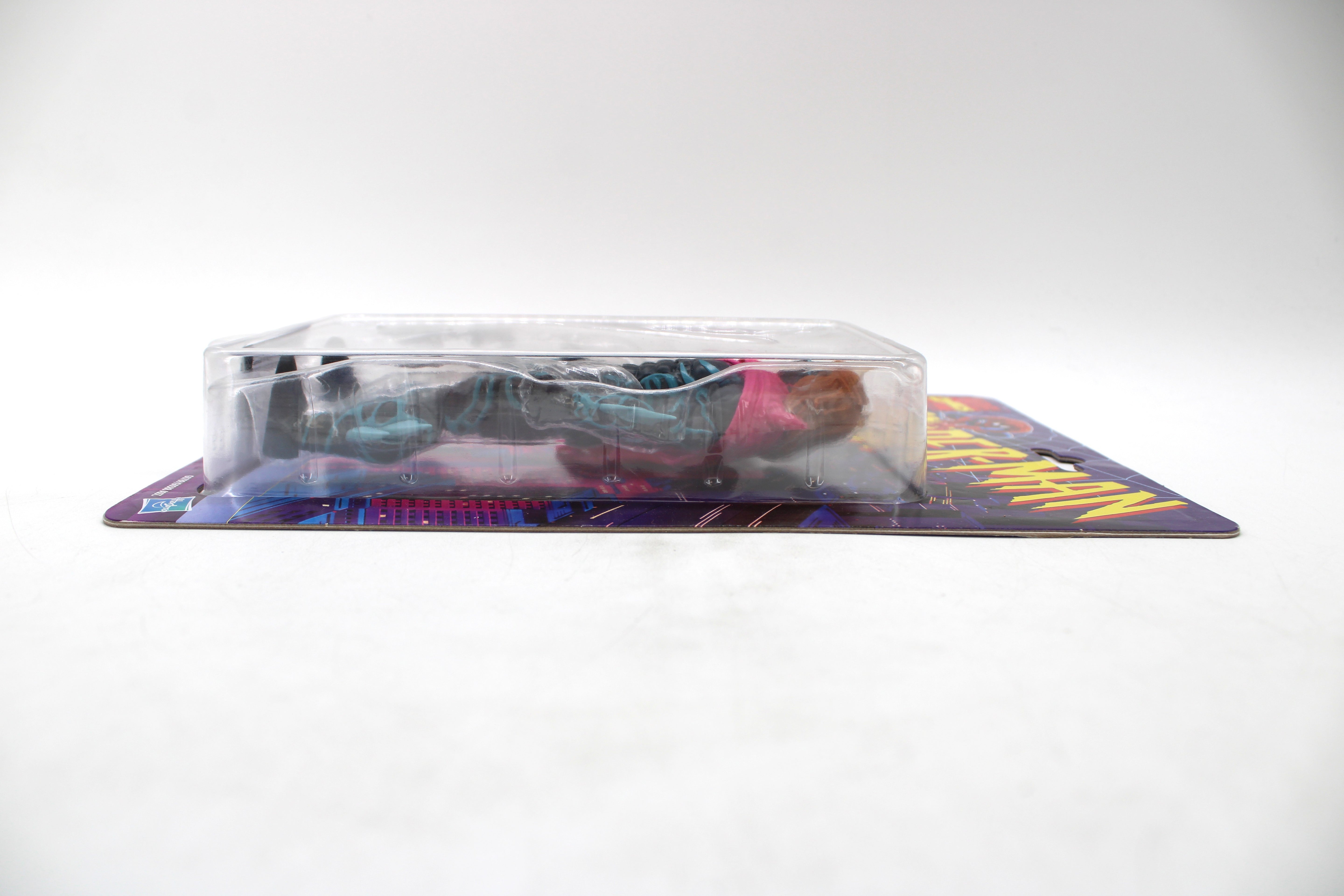 Kaine Parker Marvel Legends Retro Card 6-Inch Figure — Bubble Detail Side View