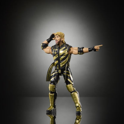 Logan Paul WWE Ultimate Edition 6-Inch Figure — Side View Pointing Pose with Vest