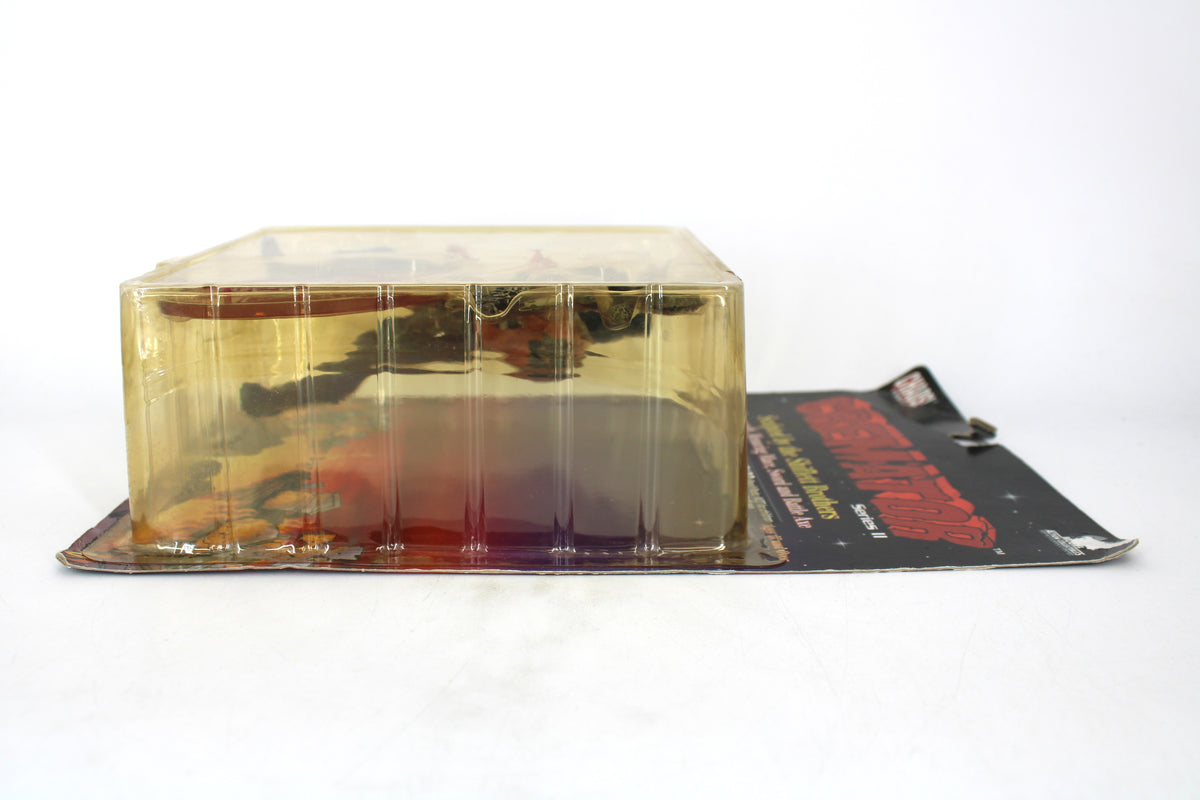 Cremator Chaos! Comics Series II 1998 Carded Figure — Bubble Condition Close-Up