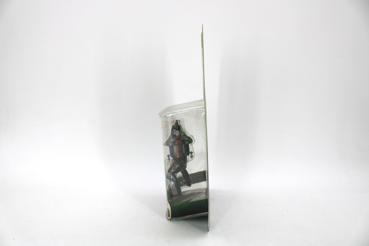 Jango Fett Star Wars AOTC Sneak Preview 3.75-Inch Figure — Side View Wraparound Blister Right