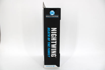 Nightwing Death of the Family DC Multiverse Figure — Box Side Left