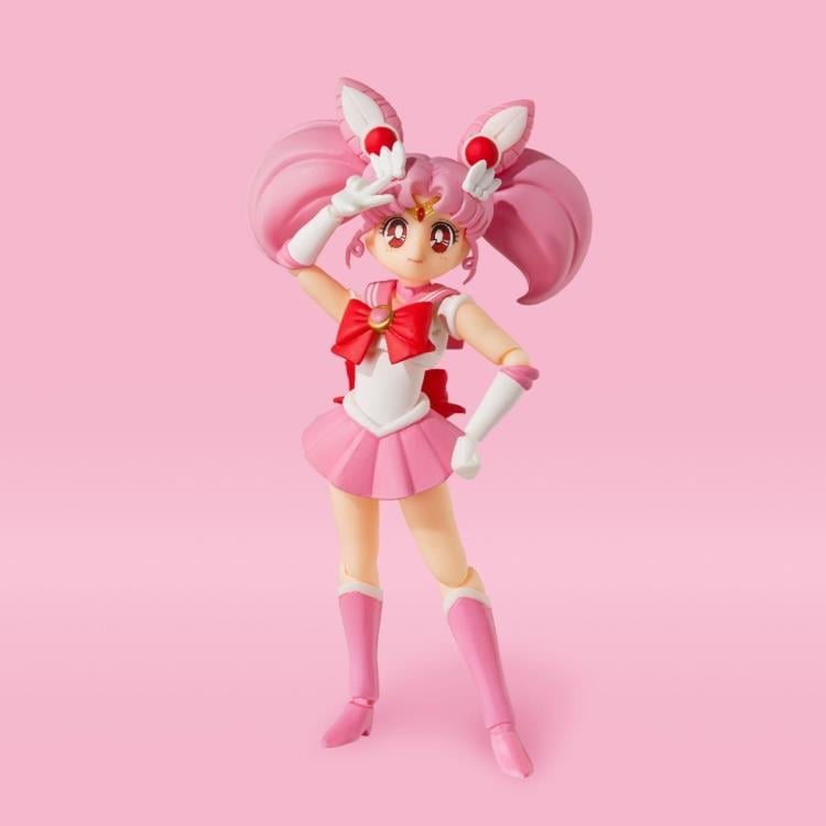 Sailor Chibi Moon S.H.Figuarts Animation Color 3.9-Inch Figure — Articulation Pose Salute