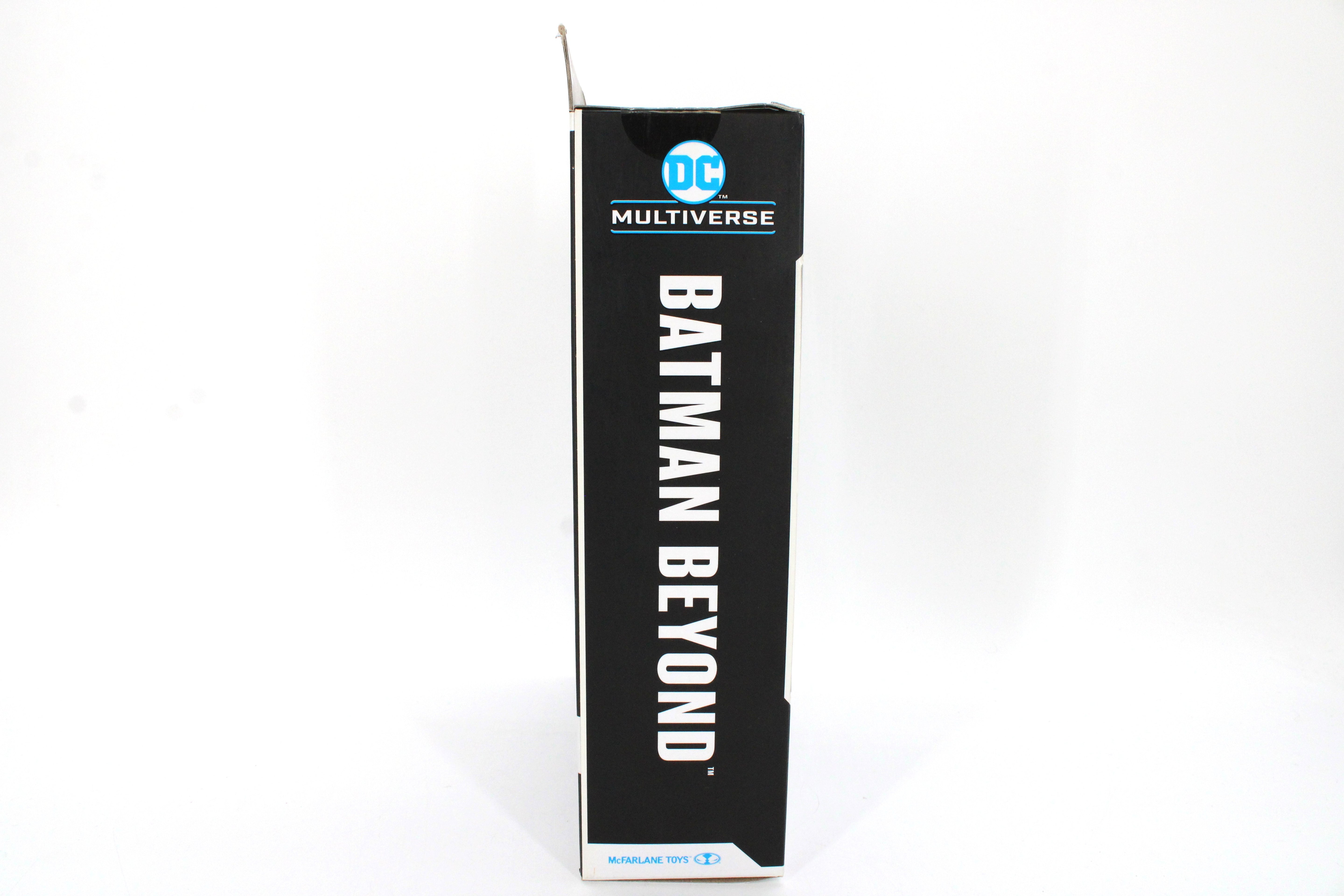 Batman Beyond DC Multiverse Futures End Figure — Box Side View Showing DC Multiverse Branding