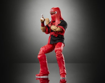 Great Muta WWE Ultimate Edition 6-Inch Figure — Three-Quarter View Masked Articulation Pose