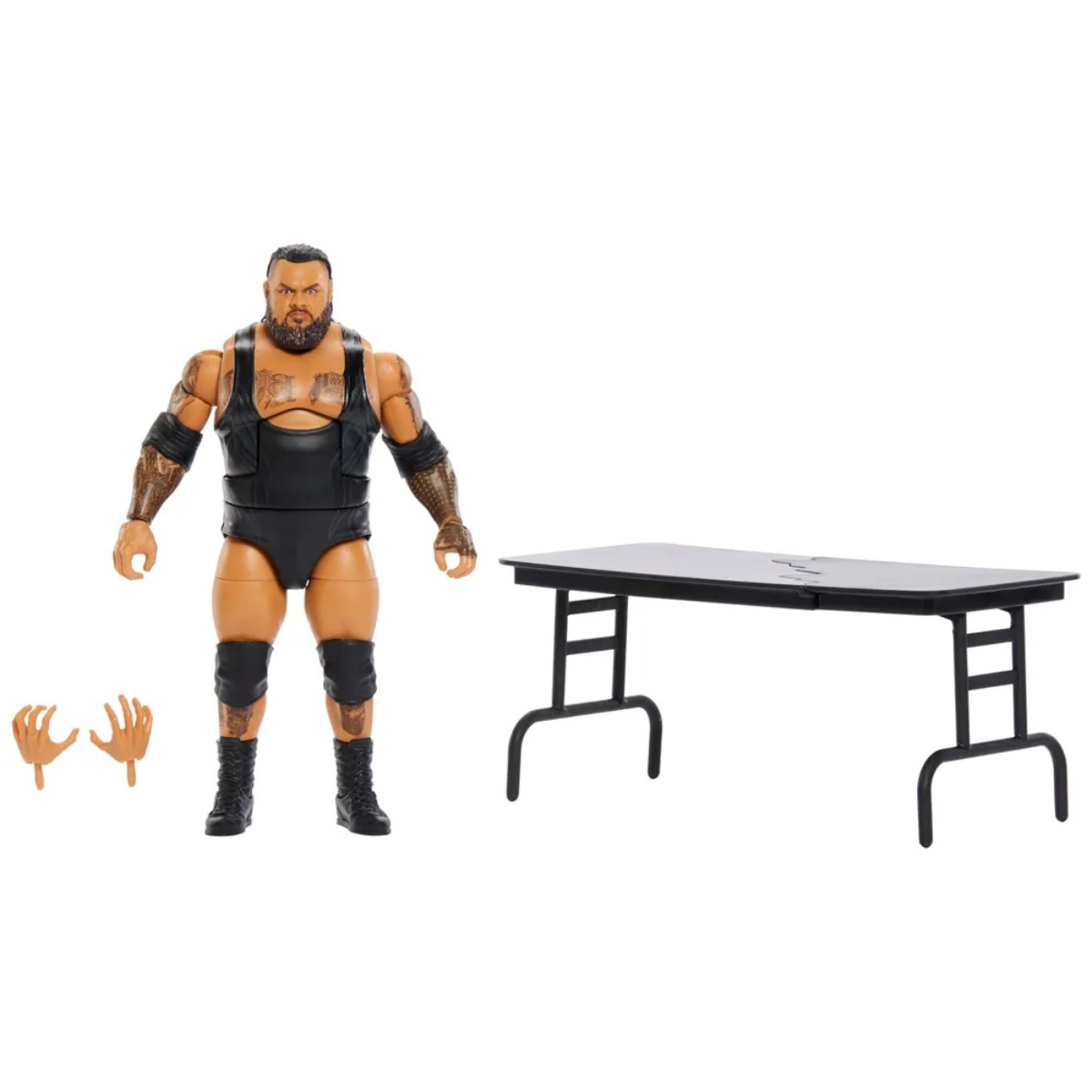 Bronson Reed WWE Elite Series 127 6-Inch Figure — Accessories Included with Alternate Hands and Breakaway Table