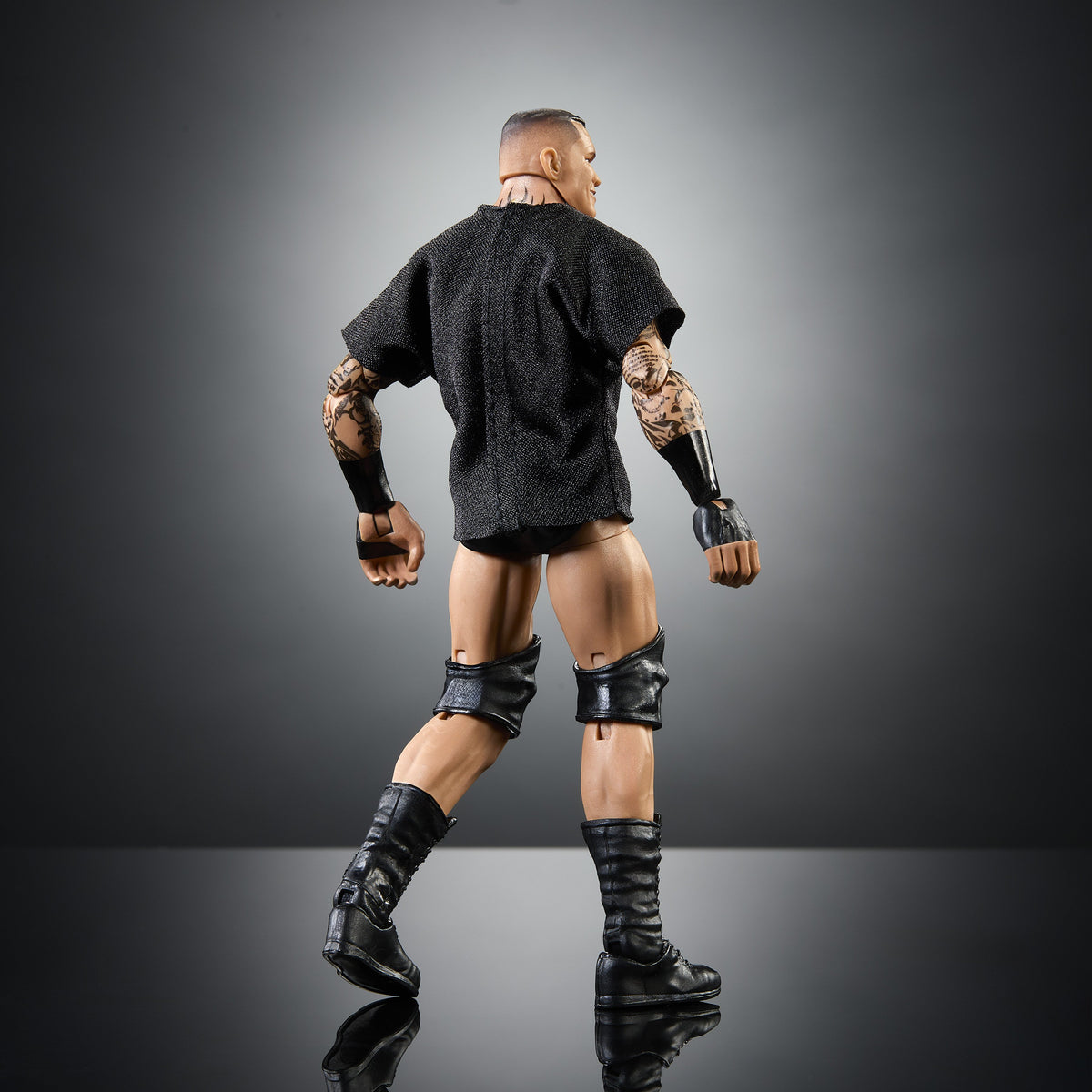 Randy Orton WWE Elite Series 128 6-Inch Figure — Back View with Soft-Goods Shirt