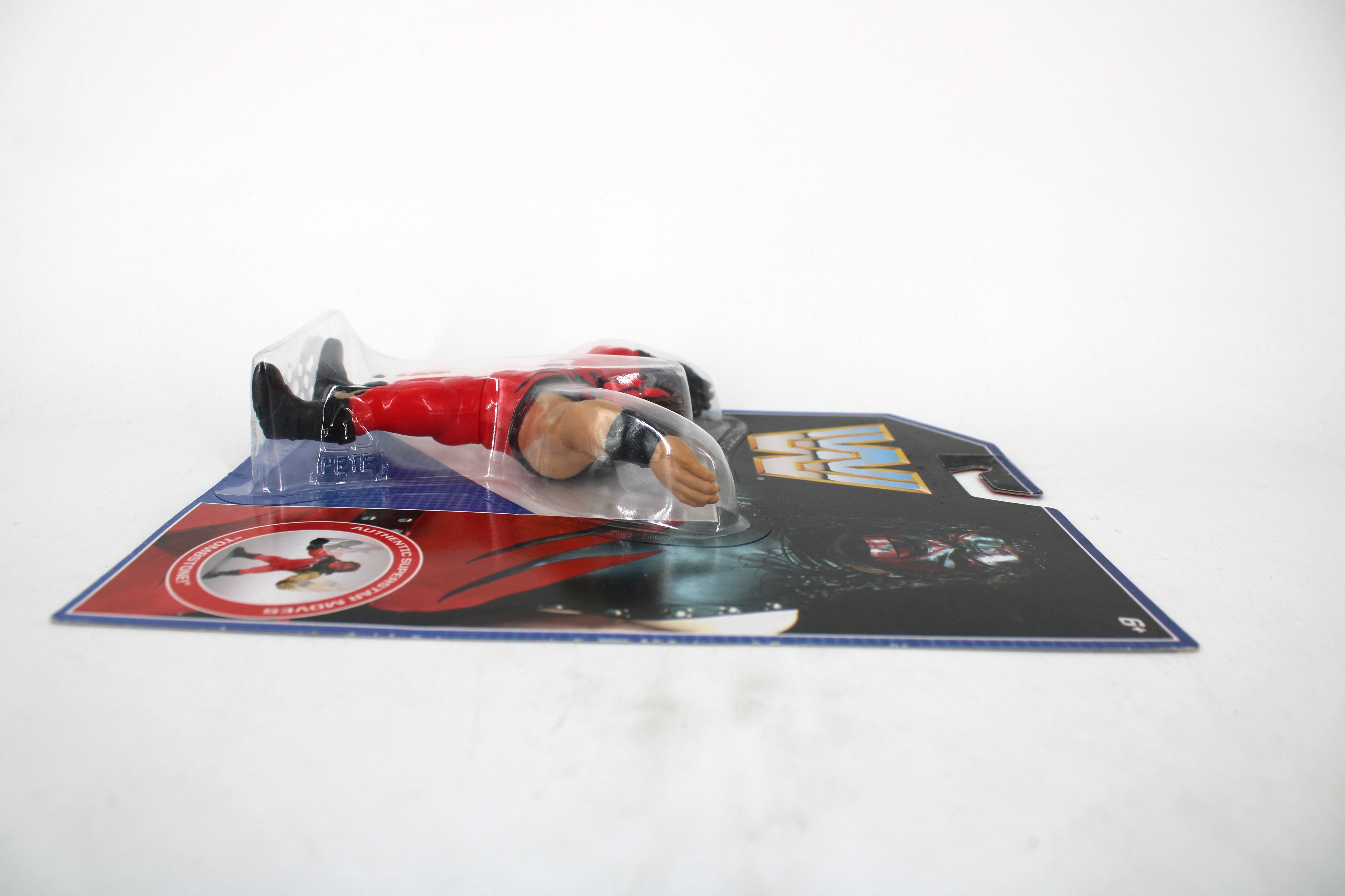 Kane WWE Retro App Series 2017 Figure — Side View Right with Bubble Detail