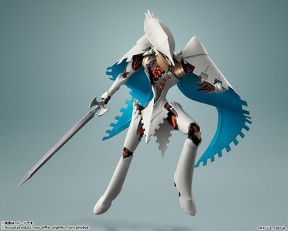 Seeker Metaphor ReFantazio S.H.Figuarts Figure — Aerial Combat Pose with Sword and Wire Cape Extended
