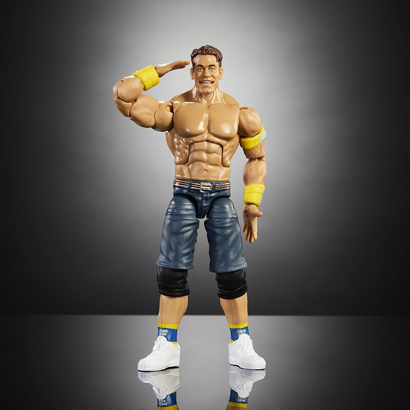 John Cena WWE Elite Top Picks 2027 6-Inch Figure — Articulation Pose Saluting