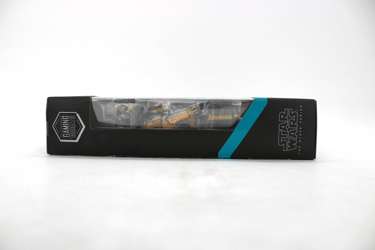 Umbra Operative ARC Trooper Black Series 6-Inch Figure — Box Side View with Gaming Greats Badge