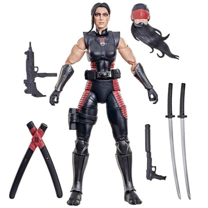 Snake Eyes Dawn Moreno GI Joe Classified 6-Inch Figure — Accessories Included Display