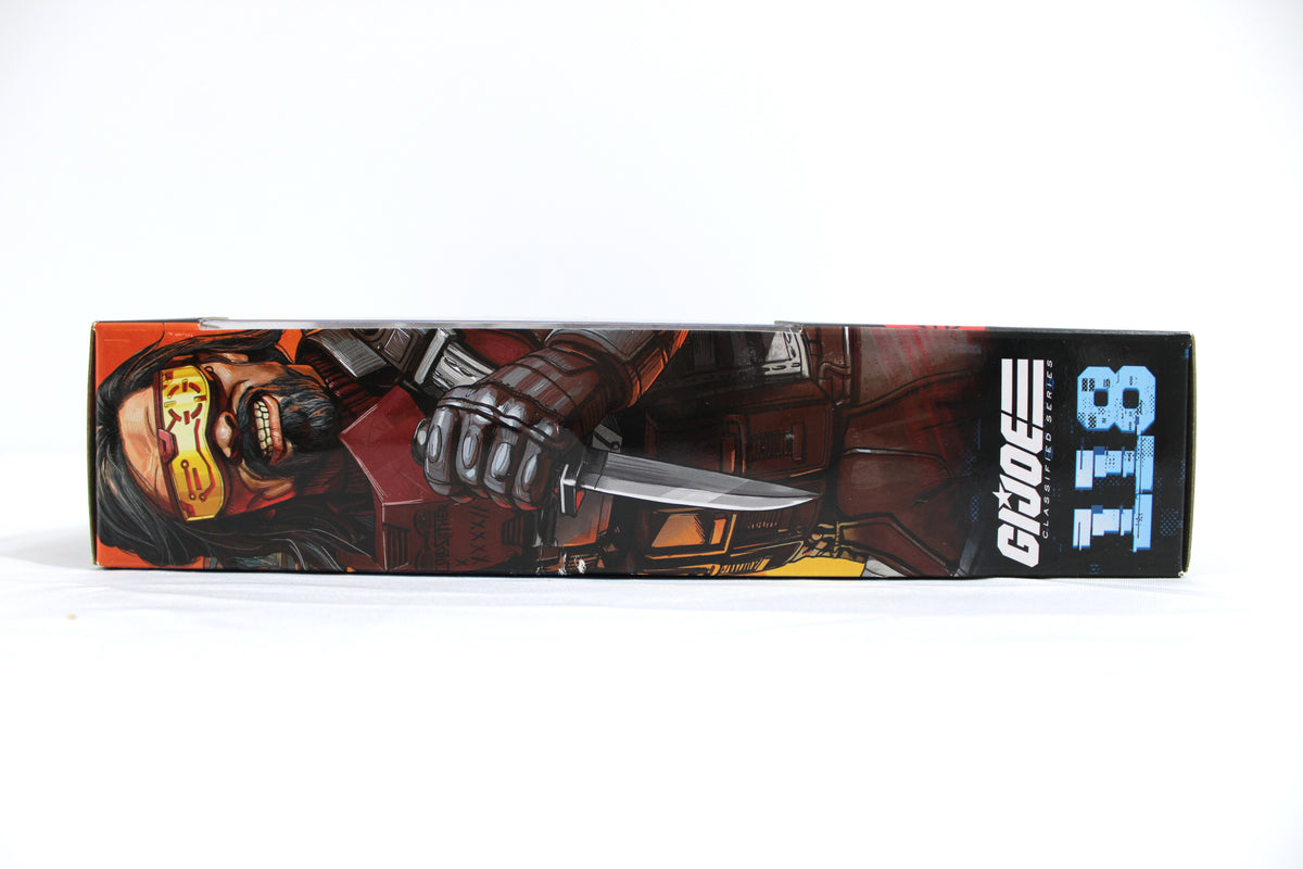 Metal-Head GI Joe Classified Series #118 Deluxe — Side Panel Comic Art Illustration