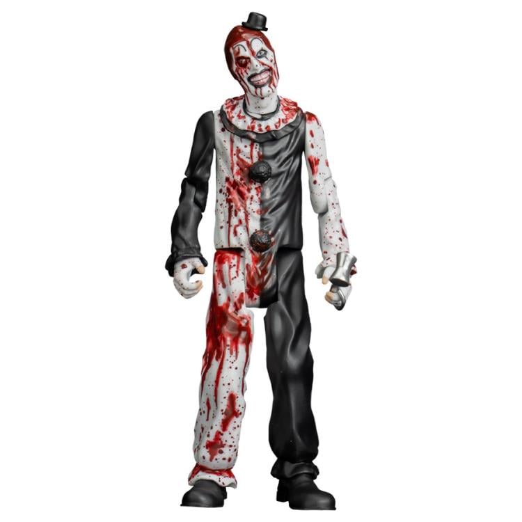Art the Clown Terrifier 2 Eye Poppin 5-Inch Figure — Front View Both Hands Empty