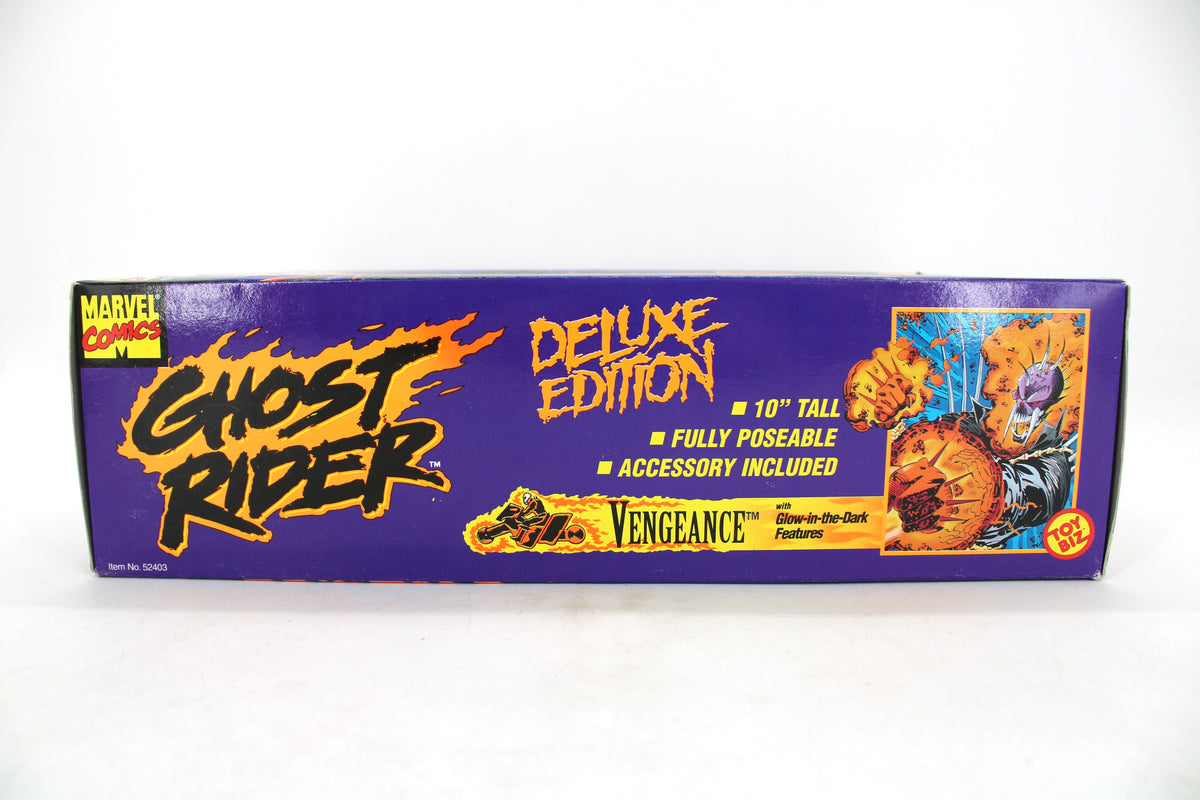 Vengeance Ghost Rider Deluxe Edition 1995 10-Inch Figure — Box Side Panel Detail