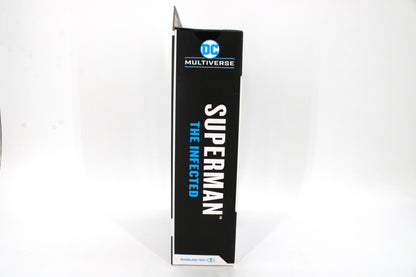 Superman The Infected DC Multiverse 7-Inch — Package Side View with Character Name Typography