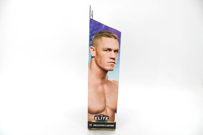John Cena WWE Elite Collector's Edition WrestleMania 22 Figure — Box Left Side View