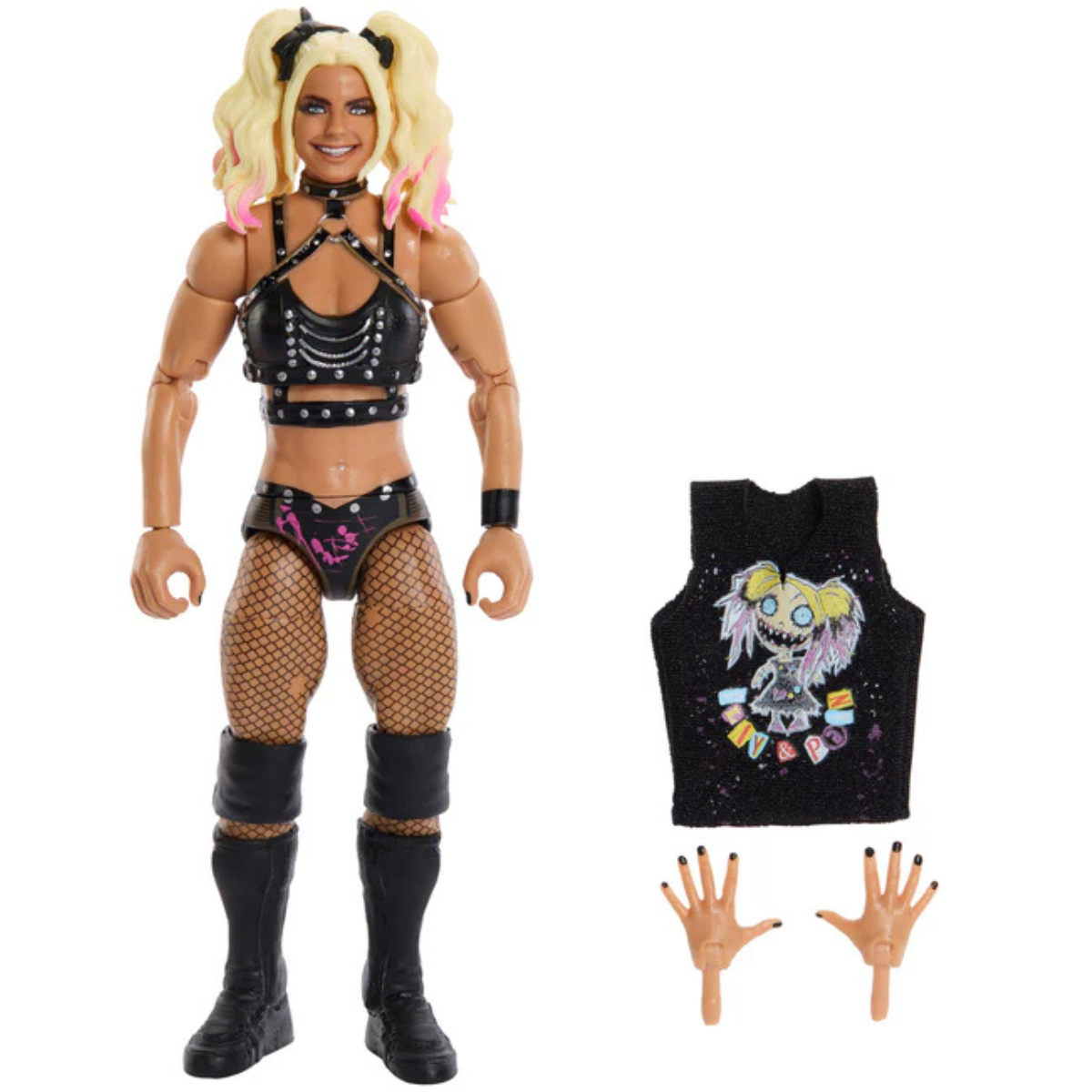 Alexa Bliss WWE Elite Series 127 6-Inch Figure — Accessories Included with Alternate Hands and Graphic Top