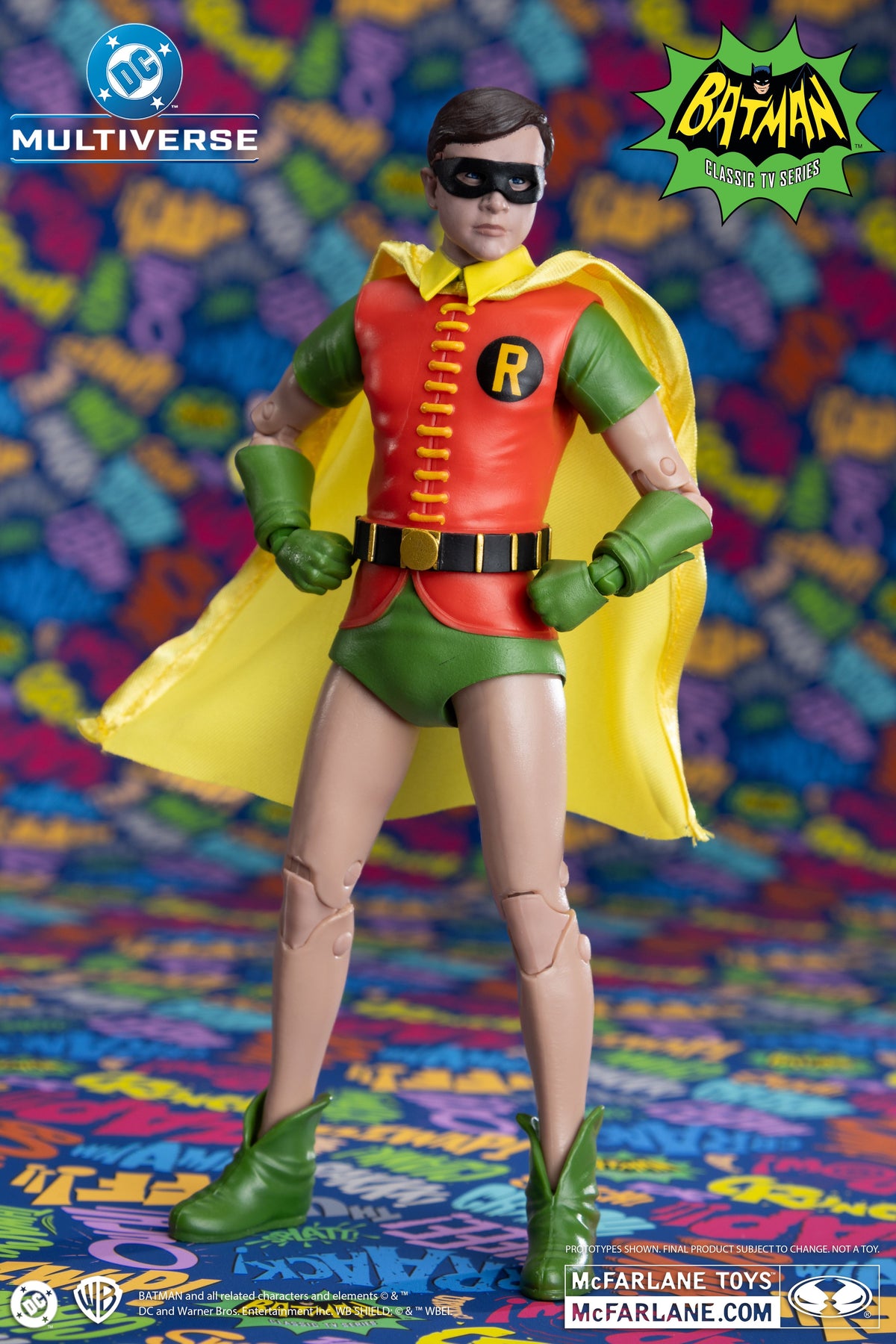 Robin 1966 DC Multiverse Collector Edition 7-Inch Figure — Front View Heroic Stance