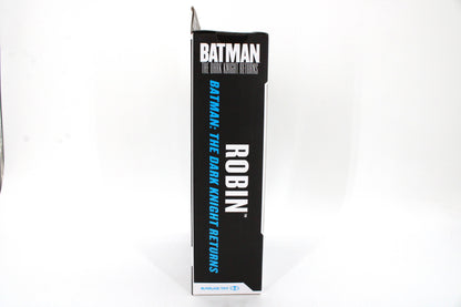Robin DC Multiverse Dark Knight Returns 7-Inch Figure — Spine Side View with Batman Dark Knight Returns Branding