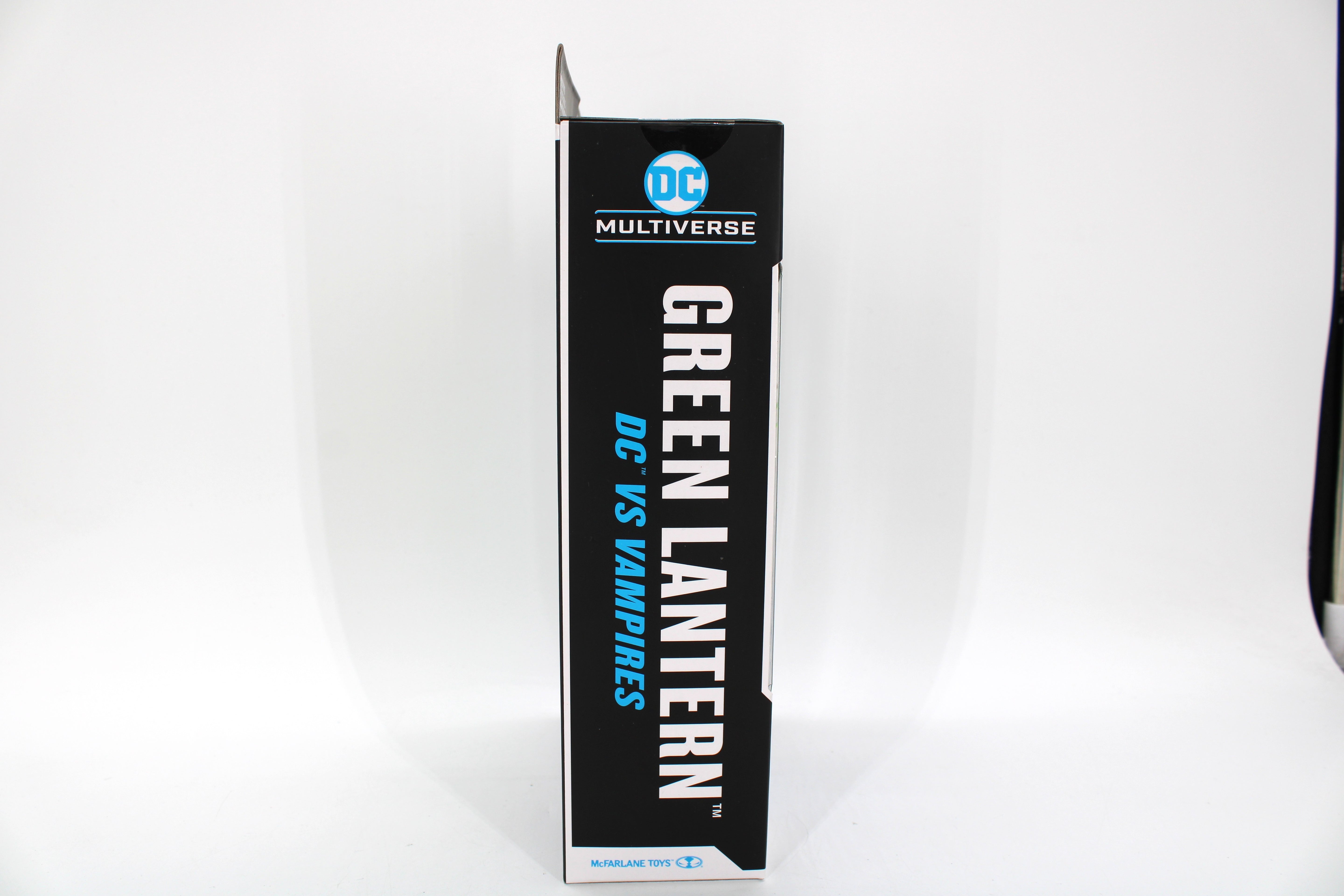 Green Lantern DC vs. Vampires DC Multiverse Gold Label 7-Inch Figure — Box Side View Left
