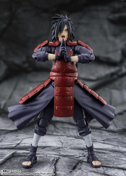 Madara Uchiha Legend of Darkness S.H.Figuarts 6-Inch Figure — Front View Hand-Sign Pose
