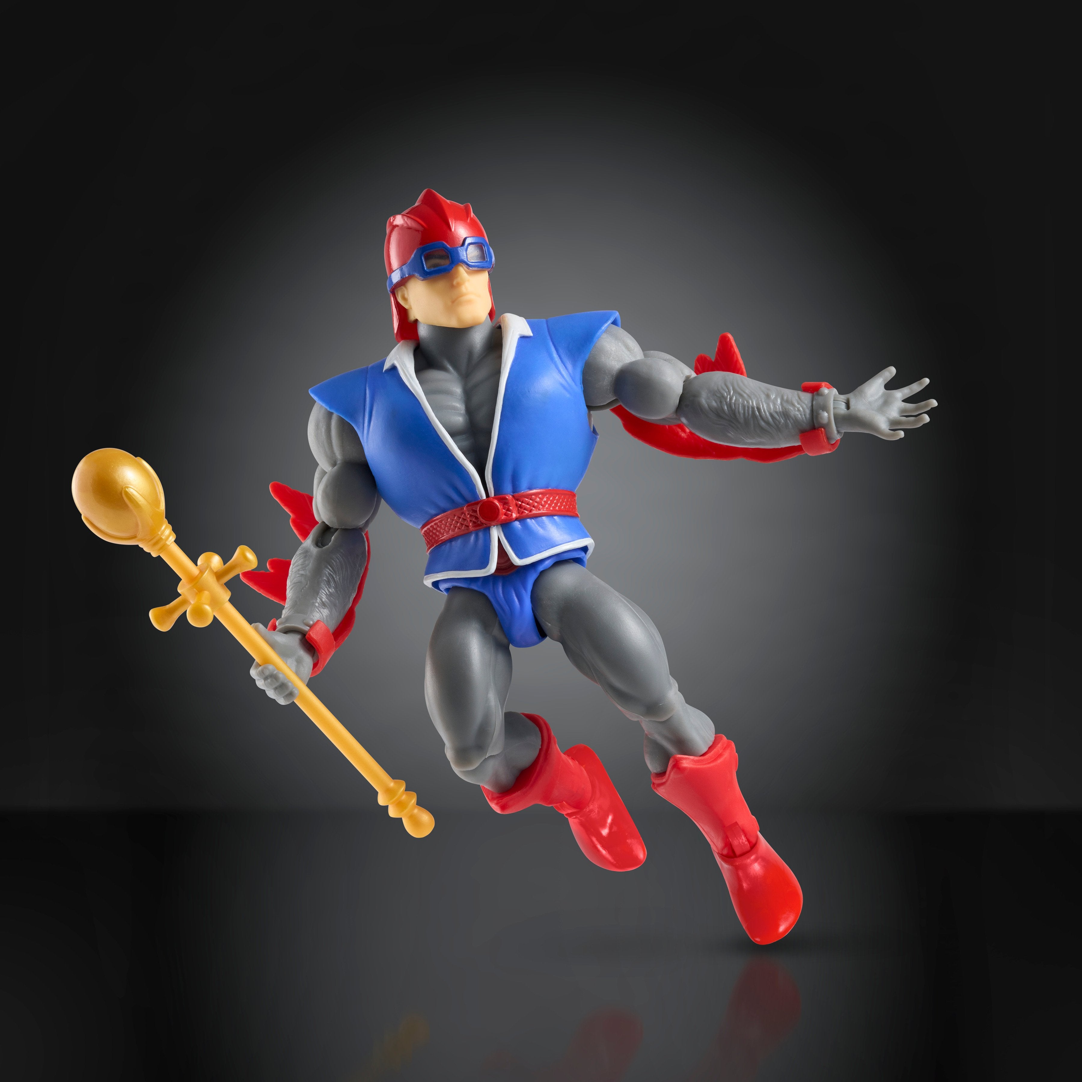 Avion Warrior MOTU Origins 5.5-Inch Figure — Articulation Pose with Gold Club Accessory