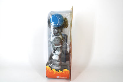 Cyborg DC Super Friends 2007 Figure with Cannon Blaster — Side View Right Panel