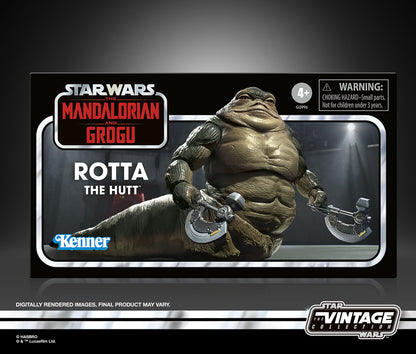 Rotta the Hutt Vintage Collection 3.75-Inch Figure — Box Art Front View
