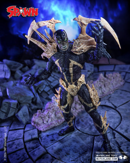 Curse of the Spawn McFarlane Toys 7-Inch Figure — Articulation Pose on Stone Floor Diorama