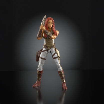 Teela MOTU Chronicles 6.5-Inch Figure — Alternate Head Rifle Pose Front View