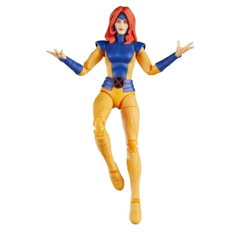 Jean Grey X-Men '97 Marvel Legends 6-Inch Figure — Levitating Front View with Open Hands