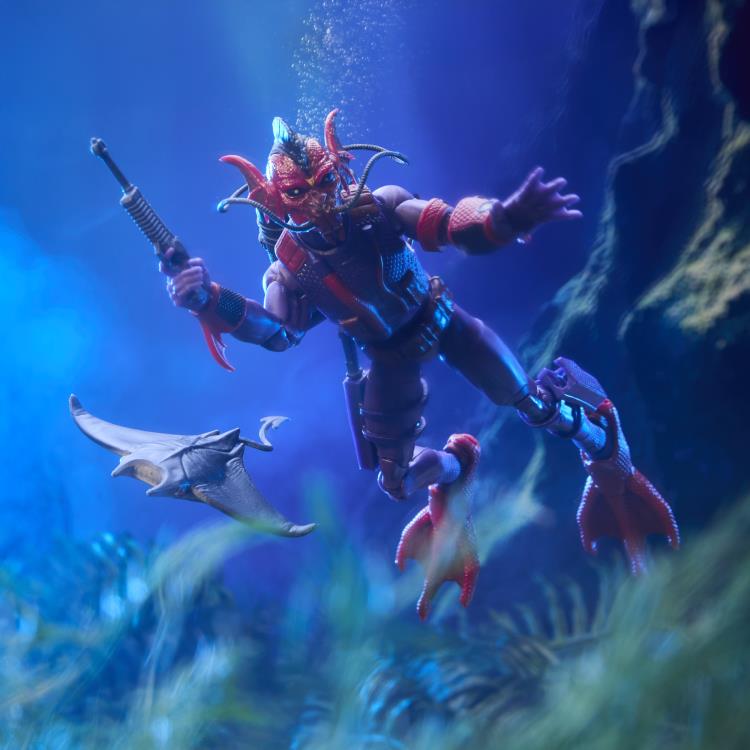 Hydro-Viper G.I. Joe Classified Series 6-Inch Figure — Dynamic Underwater Pose with Harpoon Launcher and Devil Ray
