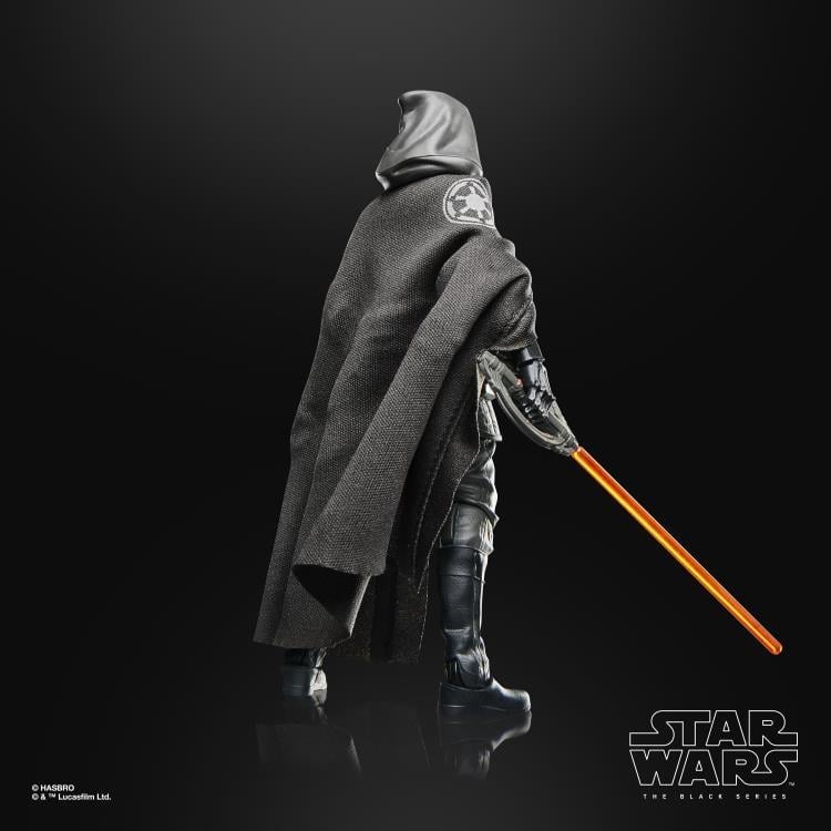 Eleventh Brother Black Series 6-Inch Figure — Back View Showing Imperial Crest Cloak Patch