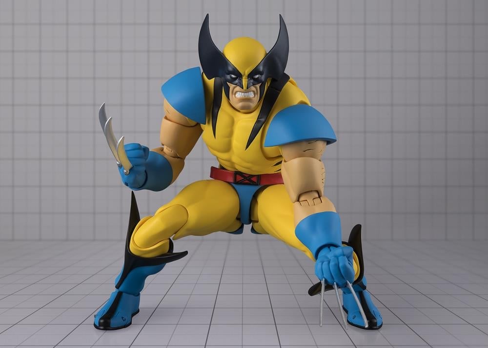 Wolverine Gamerverse S.H.Figuarts 6-Inch Figure — Low Stance Articulation Pose with Open Claw Hands