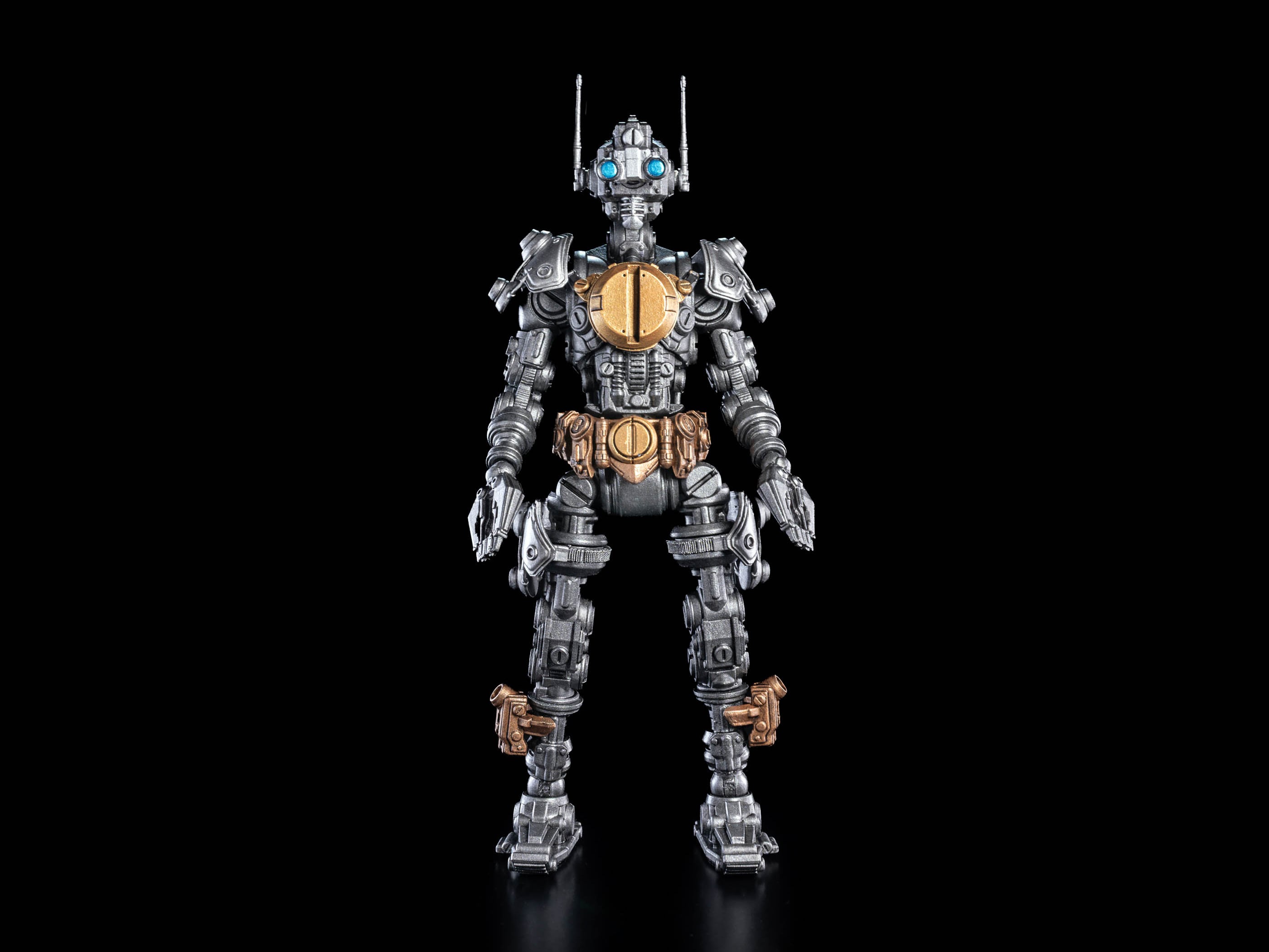 Mortal Thorn ACU-3 Cosmic Legions 6-Inch Figure — Front View with Antenna Head