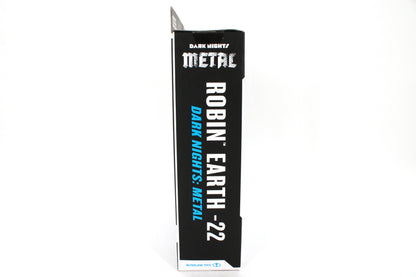 Robin Earth -22 DC Multiverse Dark Nights Metal Figure — Spine Side View