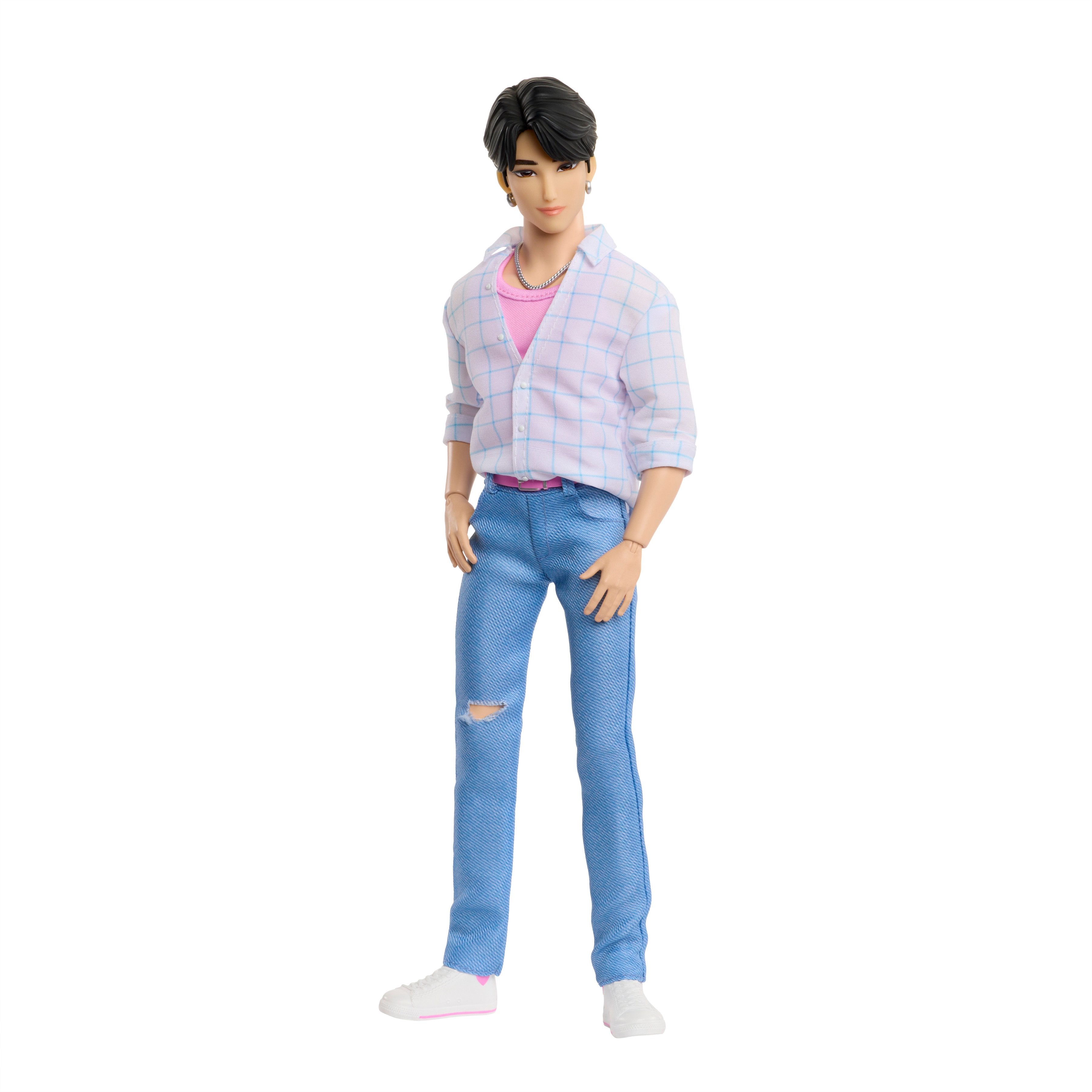 Jinu Soda Pop Saja Boys KPop Demon Hunters 12-Inch Doll — Front View Full Body