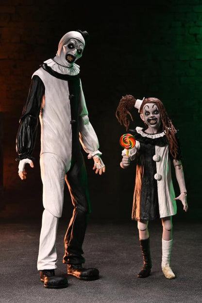 Art the Clown & Little Pale Girl Terrifier 2 NECA Ultimate 7-Inch — Little Pale Girl Holding Lollipop Accessory