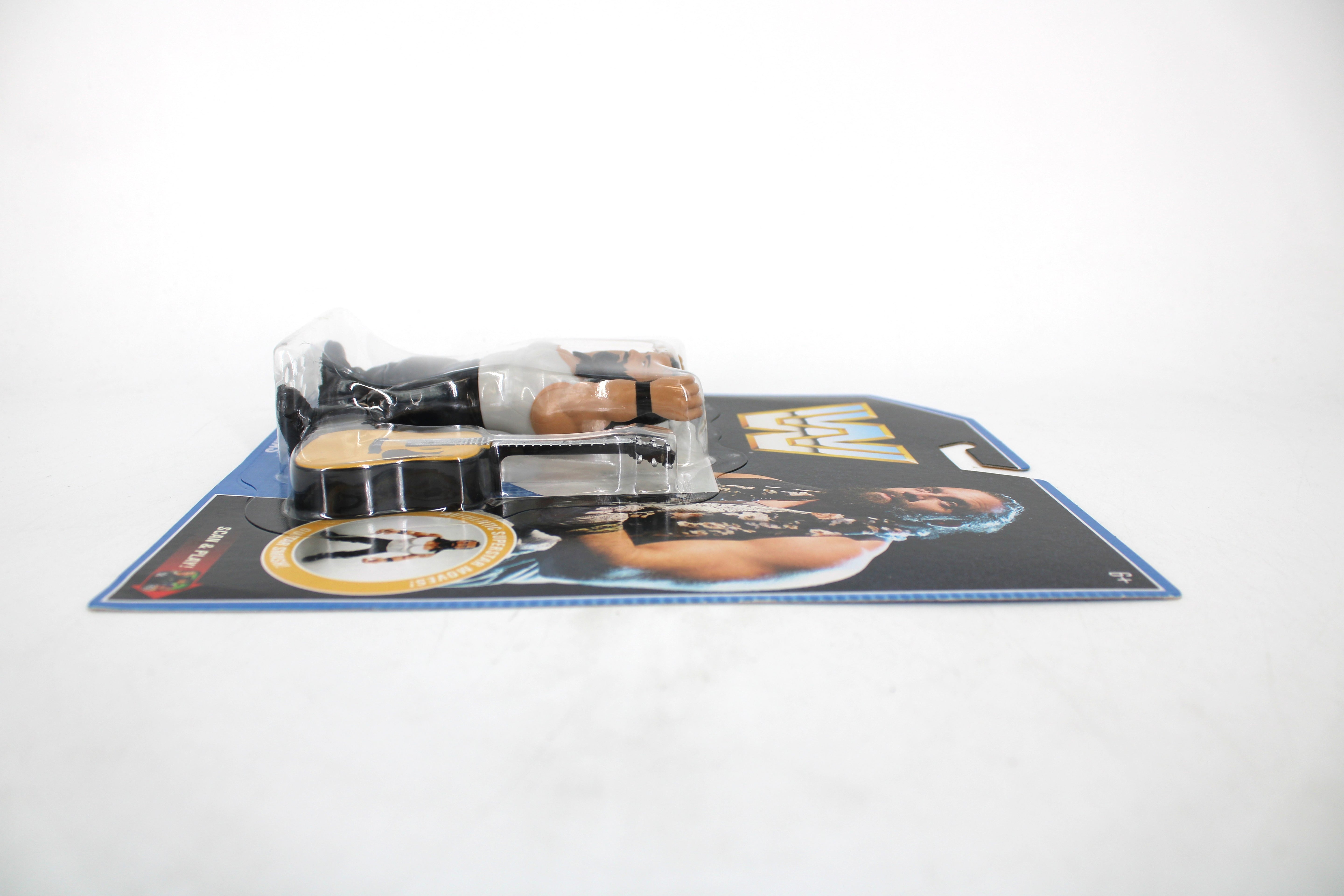 Elias WWE Retro Action 2019 Figure — Opposite Side View with Guitar Accessory Detail