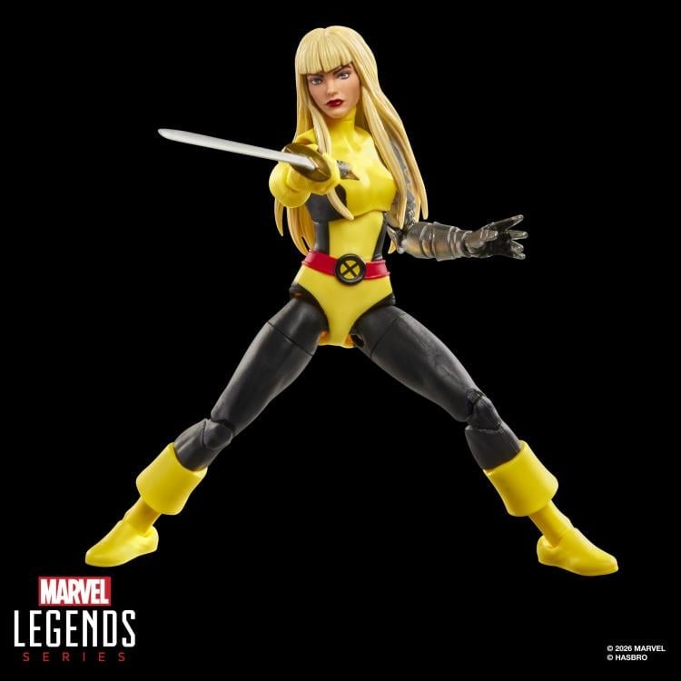 Magik Marvel Legends 6-Inch Figure — Side View Holding Soulsword Extended