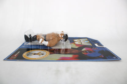 Zack Ryder WWE Retro Series Action Figure — Side View with Card Back Visible