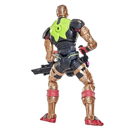 Cobra Overkill GI Joe Classified Series 6-Inch Figure — Back View Showing Mechanical Armor Detail
