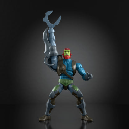 Trap Jaw MOTU Origins 200X 5.5-Inch Figure — Articulation Pose with Claw Arm Raised