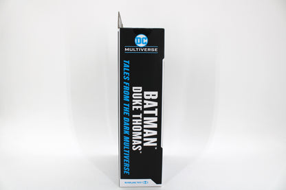 Batman Duke Thomas DC Multiverse Figure — Box Spine with DC Multiverse Logo and Title